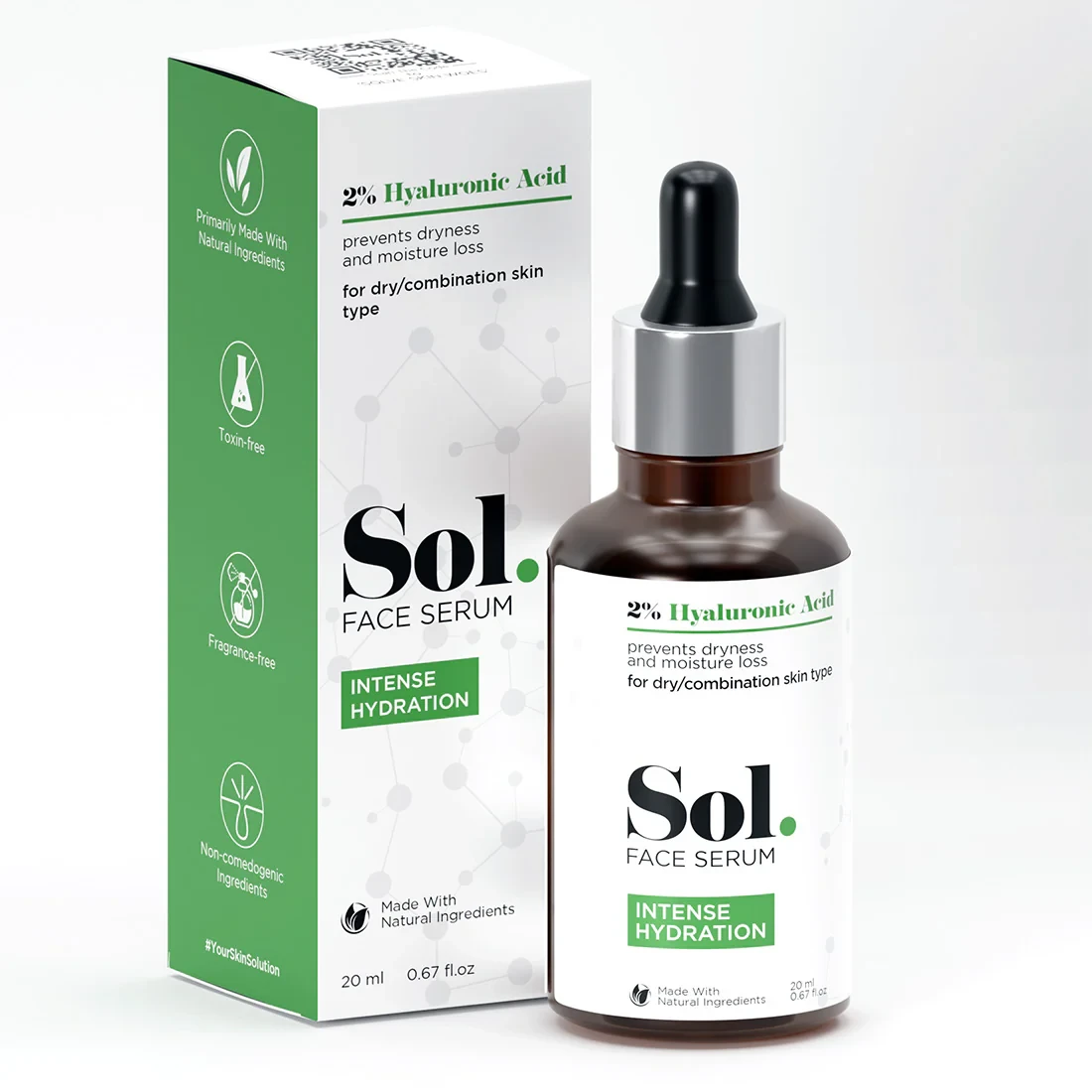Sol Hyaluronic Acid Face Serum | Buy Online