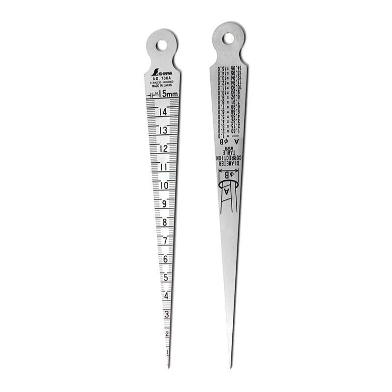 Shinwa Taper Gauge with Rule | Buy Online