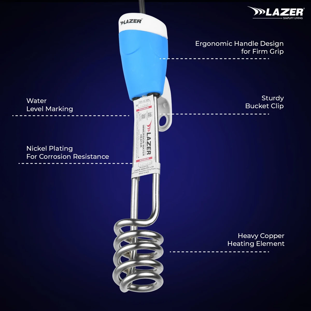 Lazer AquaTherm Immersion Rod | Buy Online