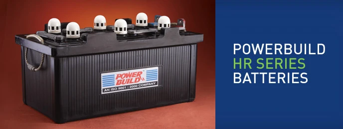 Power Build HR Series Tubular Battery | Buy Online