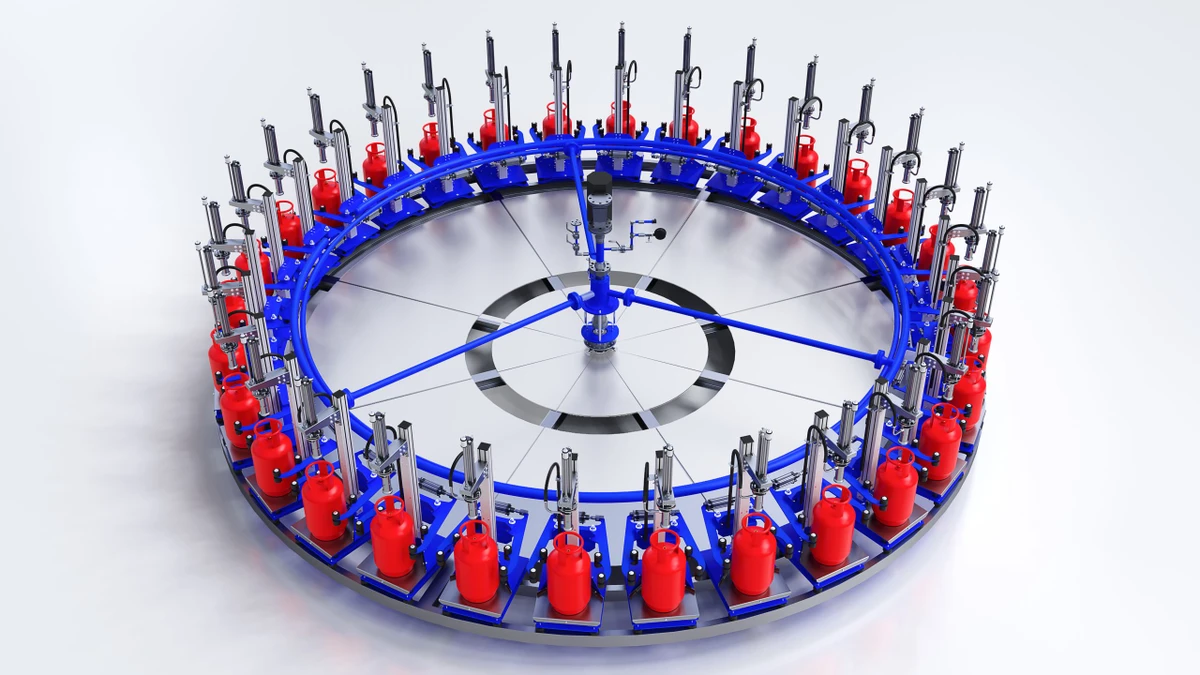 Electronic LPG Carousel Filling System | Buy Online
