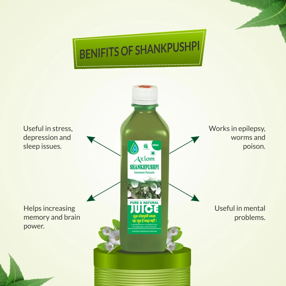 Axiom Jeevan Ras Shankhpushpi Juice | Buy Online