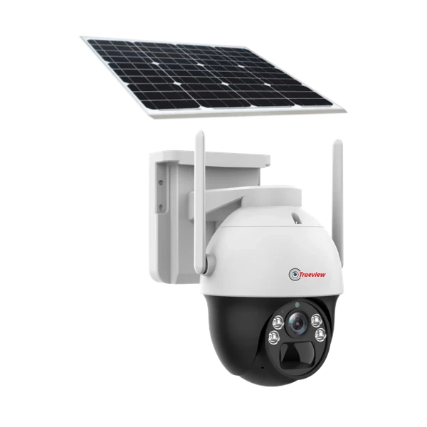 Trueview 3MP 4G Solar Dual Lens Mini Pan‑Tilt Camera | Buy Online