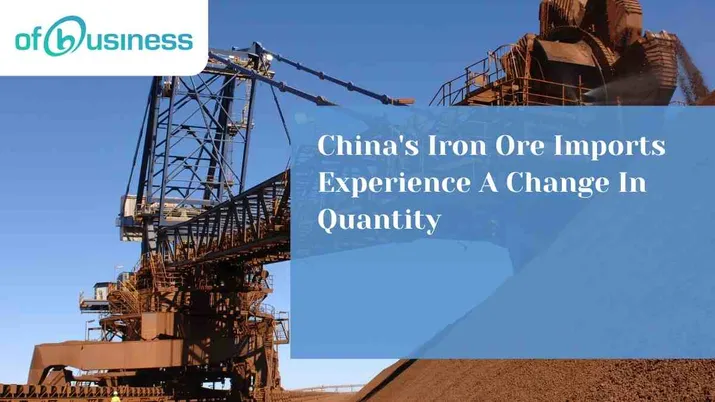 China's Iron Ore Imports Experience A Change In Quantity