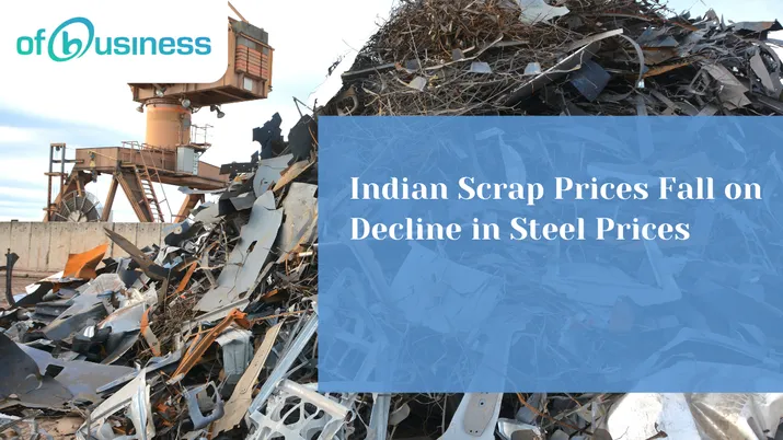 Indian Scrap Prices Fall on Decline in Steel Prices