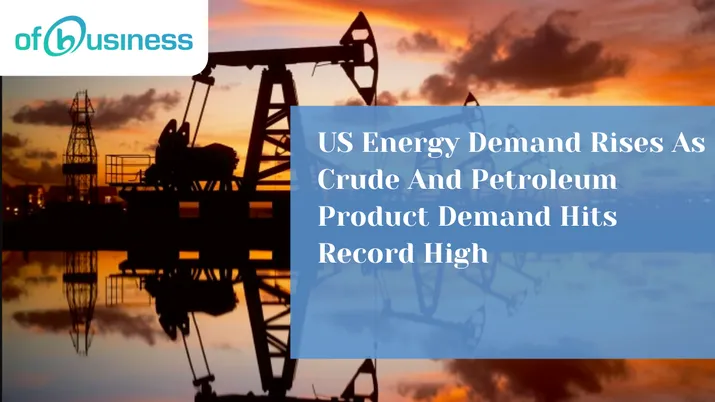 US Energy Demand Rises As Crude And Petroleum Product Demand Hits Record High