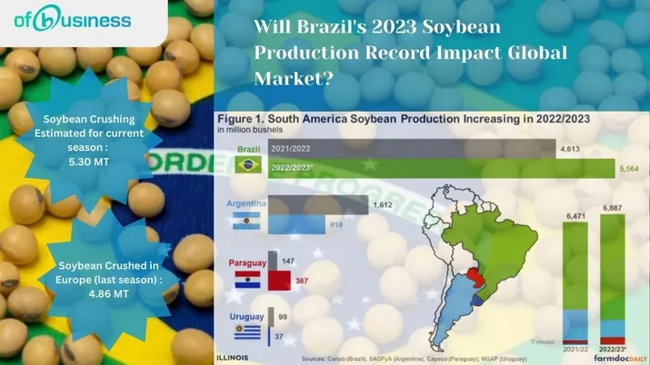Will Brazil's 2023 Soybean Production Record Impact Global Market?