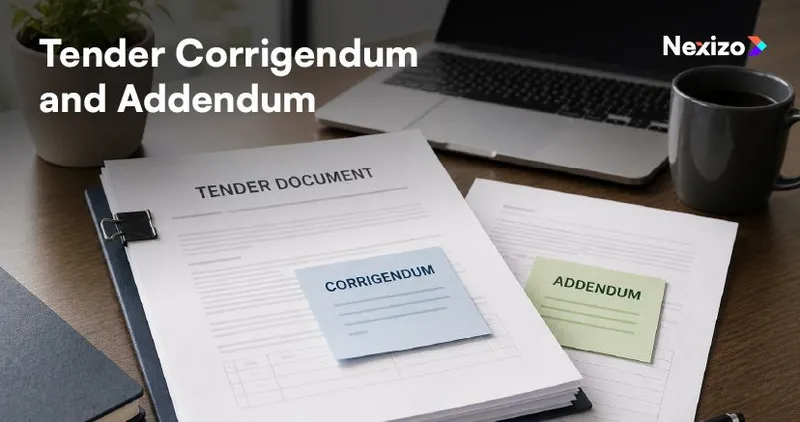 Tender Corrigendum & Addendum Explained