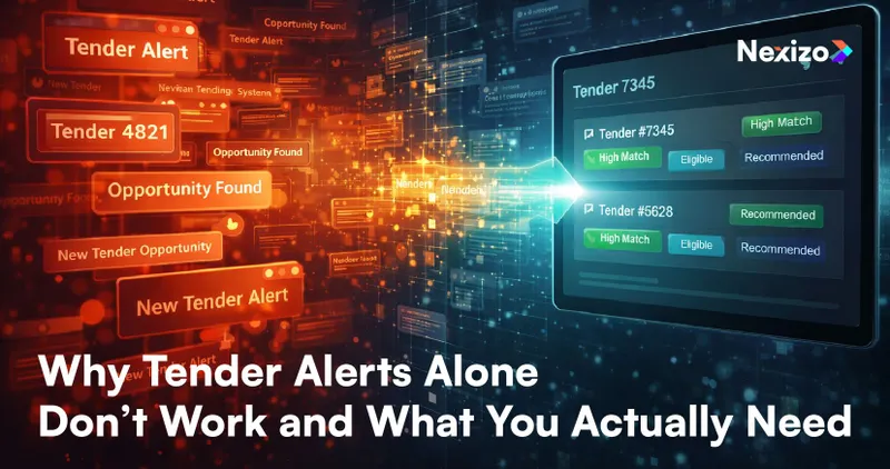 Why Tender Alerts Alone Don’t Work and What You Actually Need