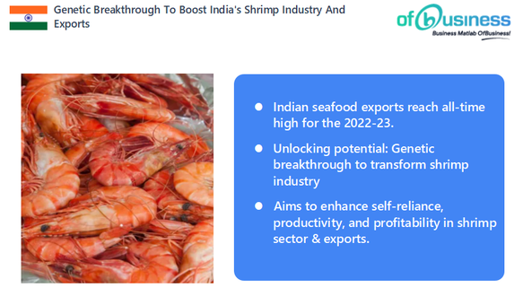 Genetic Breakthrough To Boost India's Shrimp Industry And Exports