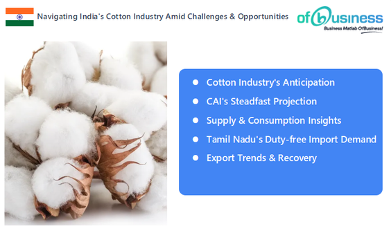 Navigating India's Cotton Industry Amid Challenges and Opportunities