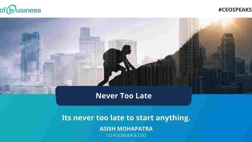 Never Too Late