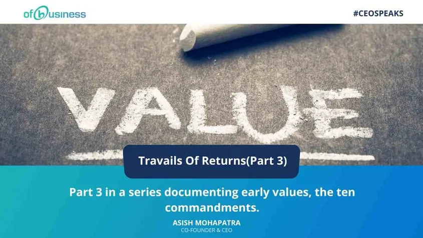 Travails Of Returns - Part 3