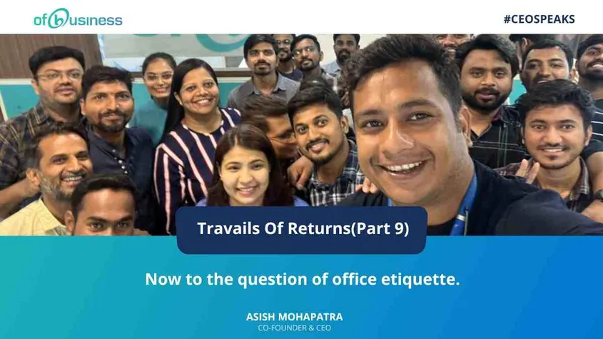 Travails of returns - Part 9