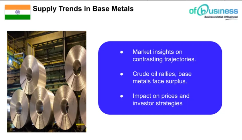Diverging Supply Trends In Crude Oil And Base Metals