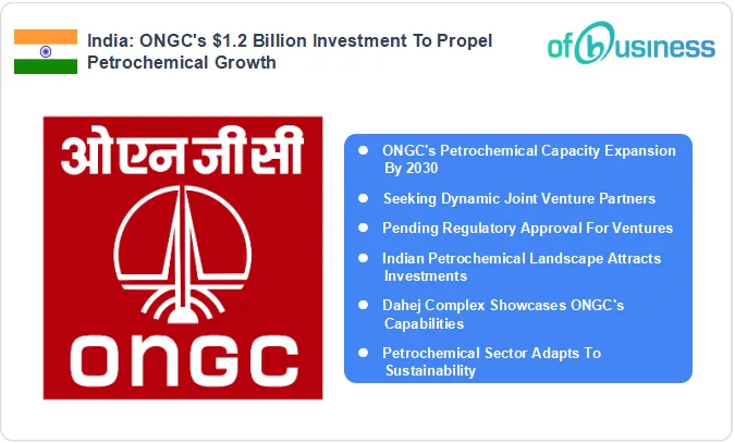ONGC's $1.2 Billion Investment To Propel Petrochemical Growth