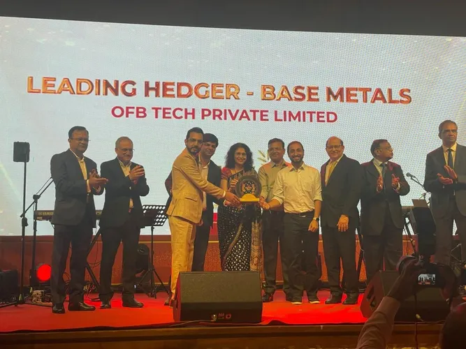 OfBusiness Honored with 'Leading Hedger - Base Metals' Award by MCX