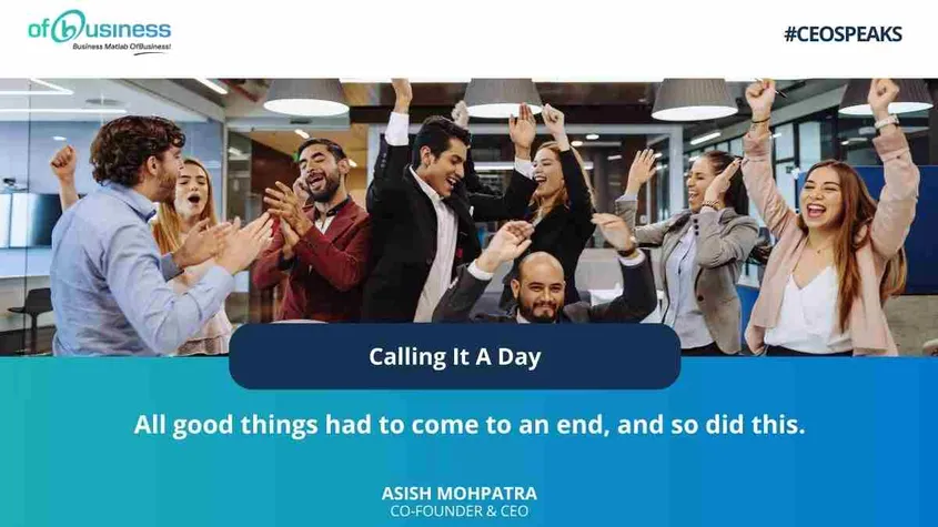 Calling It A Day
